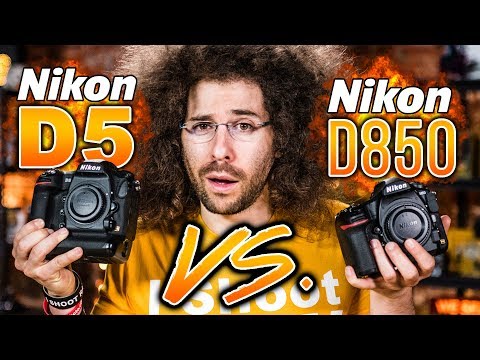 Vídeo: Diferencia Entre Nikon D5 Y D 810