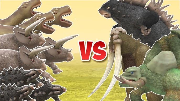 1,500 Brachiosaurus vs Titanus Mokele-MbeMbe, Dino Army vs Kaiju [S1E7]