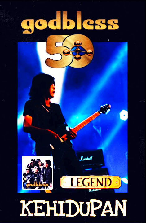 Guitarist godbless Ian Antono • KEHIDUPAN (Live) Konser emas 50th godbless