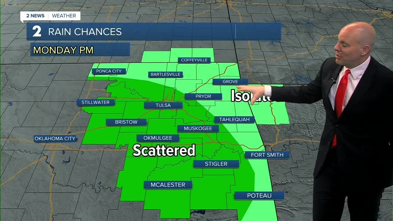 Seasonably hot with a few storms possible today - YouTube