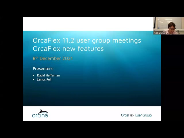 OrcaFlex 11.2 UGM - OrcaFlex new features