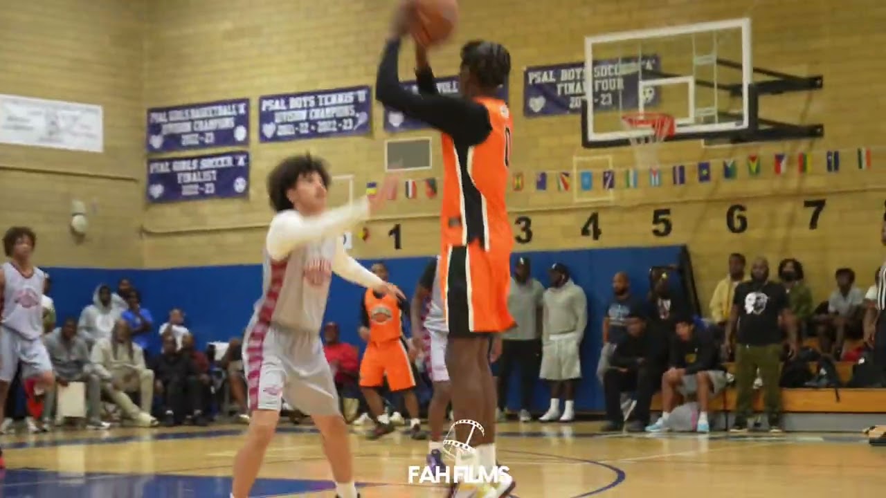 Smartball classic nyc semi finals Thomas Jefferson (BK)  vs cardinal Hayes (BX)