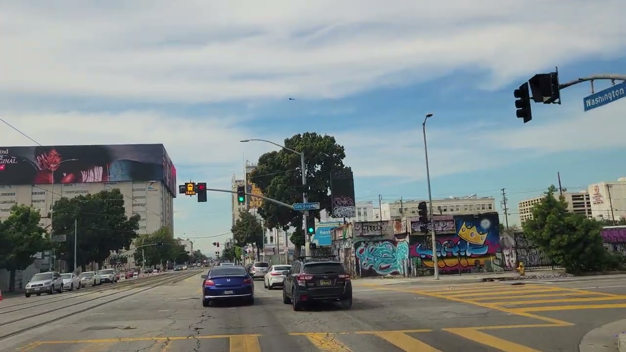 WASHINGTON BLV DOWNTOWN LOS ANGELES 