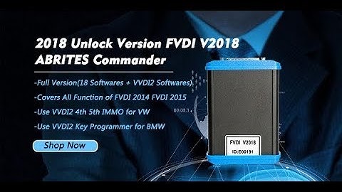 How to Install FVDI Abrites FVDI 2018 Abrites Commander Software