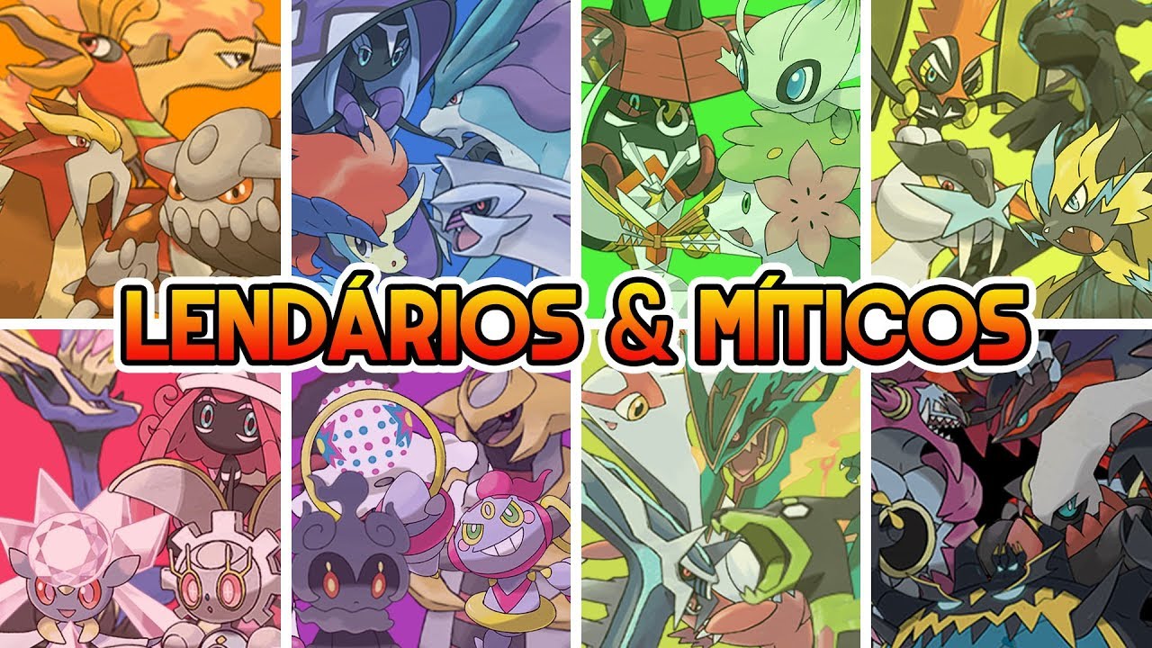 CONHECENDO TODOS OS POKÉMON MÍTICOS !! 