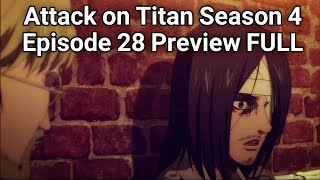 Watch Attack on Titan season 4 episode 28 streaming online