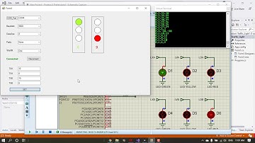 Điều khiển đèn giao thông bằng giao tiếp nối tiếp (serial) C#, AVR (ATMEGA328P Arduino Uno R3)