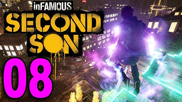 inFamous 3: Second Son - Part 8 - Uprising (Playstation 4 PS4 Gameplay Walkthrough Let