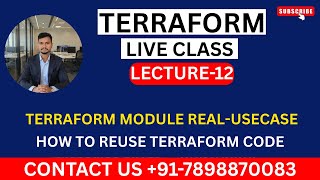 What is terraform module | why we use terraform module | how to reuse terraform code #cloudwithvivek