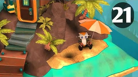 Tiny Robots Recharged Level 21 (Hidden Monsters) Android Gameplay...!