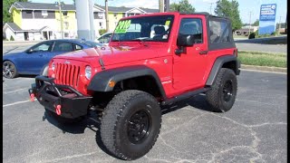 *SOLD* 2010 Jeep Wrangler Sport 6-spd Walkaround, Start up, Tour and Overview