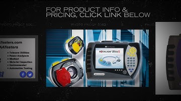 Pruftechnik Rotalign Ultra Laser Shaft Alignment System