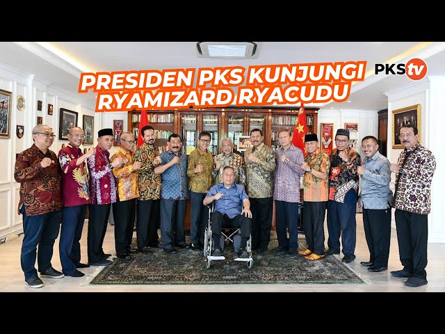 Silaturahmi Kebangsaan dengan Jenderal Ryamizard Ryacudu, PKS Dapat Banyak Nasihat class=