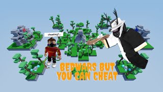 Roblox BedWars, but you can CHEAT for 45 Seconds...