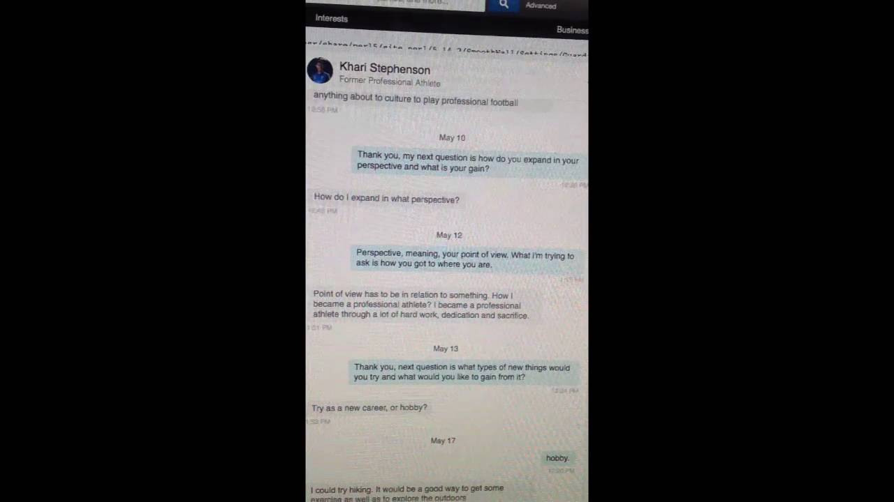 Interview with Khari Stephenson