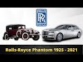 Rollsroyce phantom evolution 19252021  rolls royce phantom then and now