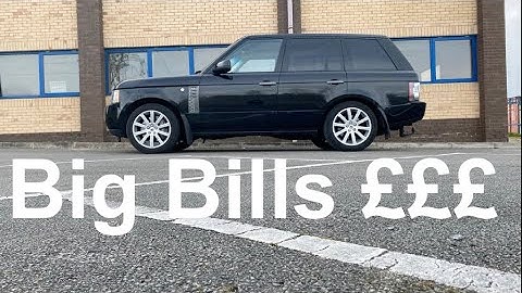 2010 Range Rover 4.4 TDV8, recent big bills, review/advise/guide. L322