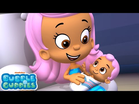  Meet Molly's Baby Sister! 🍼 | Bubble Guppies