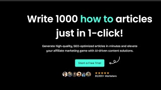 Affpilot AI on AppSumo 💥 Generate 1,000 SEO Articles w/ Affiliate Links (Full Walkthrough)