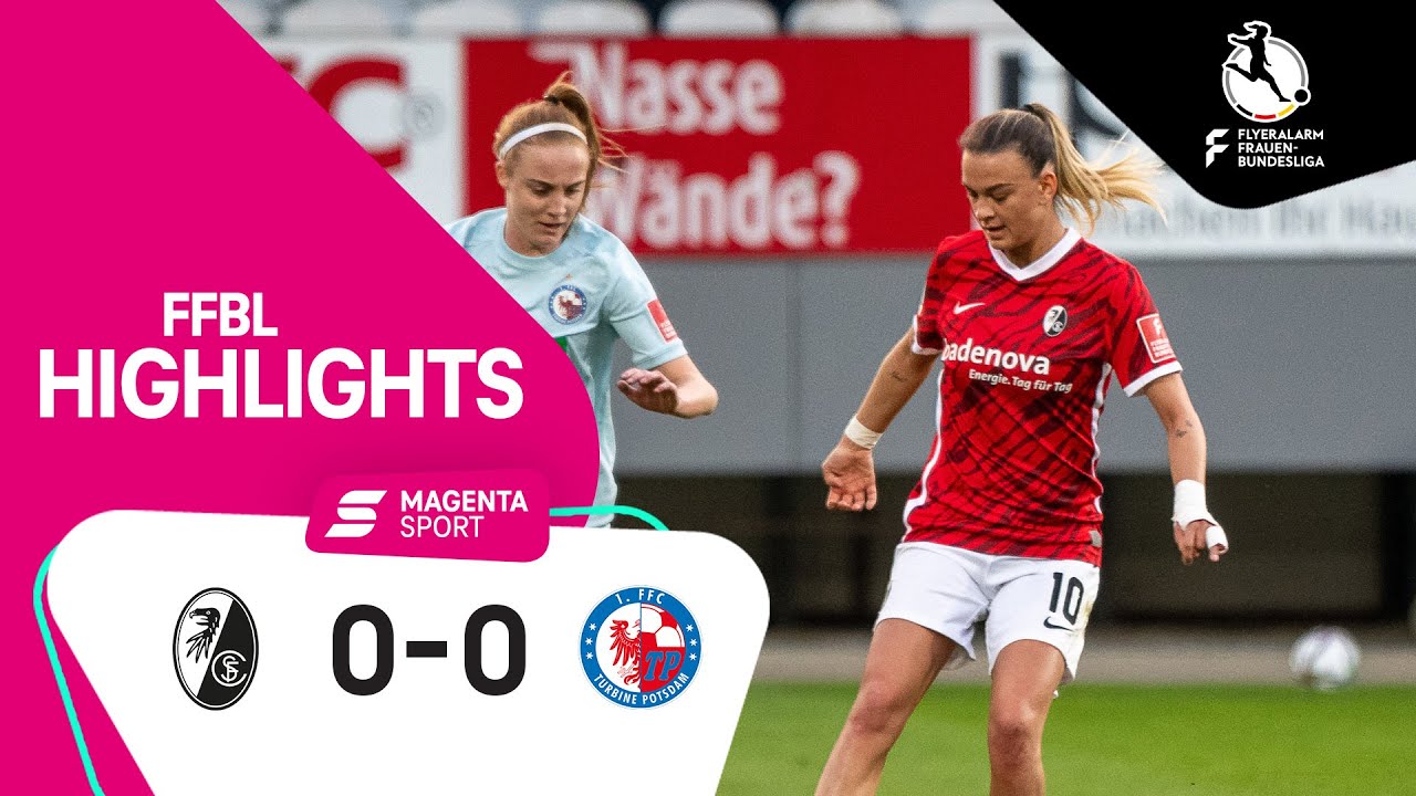 SC Freiburg - 1. FFC Turbine Potsdam | Highlights FLYERALARM Frauen-Bundesliga 21/22