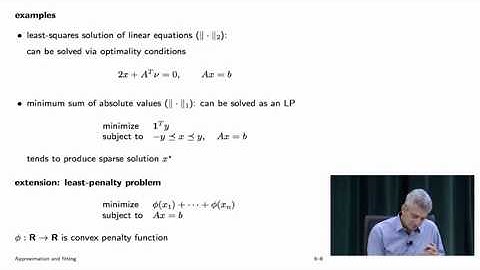 Convex Optimization-Lecture 6 Approximation+and+fitting