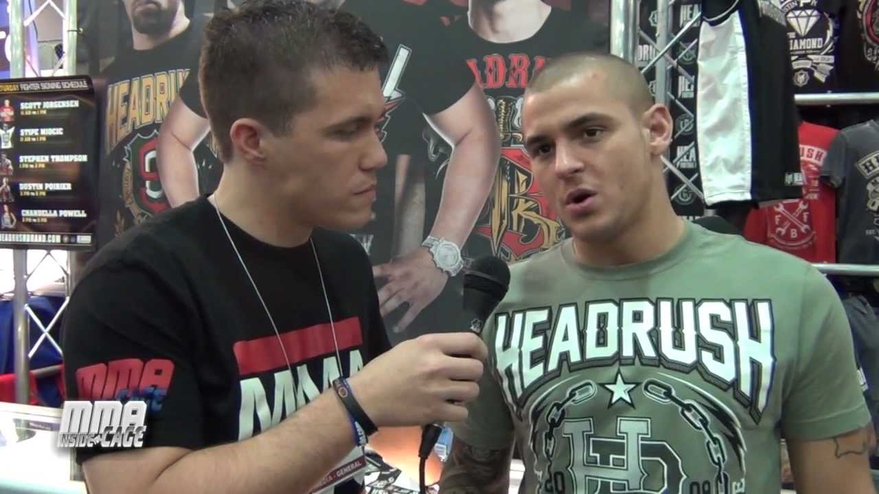 Arnold Classic '12 Dustin Poirier on Korean Zombie, Edgar, and MTVs