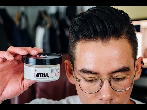 Imperial Barber Classic Pomade Review -- Crispy Gel Strength