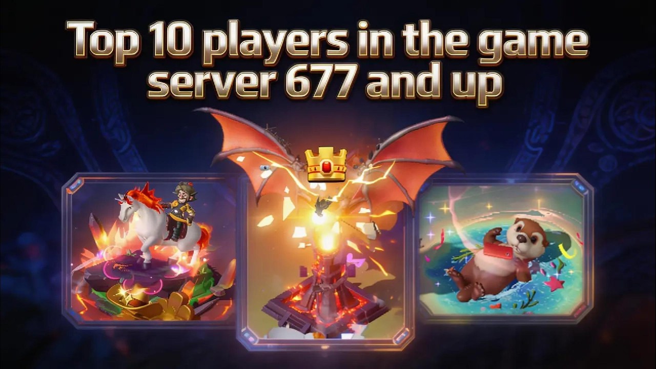 Top 10 STRONGEST Players in LAST WAR - New Servers Edition (677+) 💪