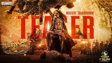 Akhanda 2 Massive Thaandavam Teaser (Telugu) | Nandamuri Balakrishna | Boyapati Srinu | Thaman S
