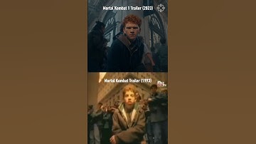 Mortal Kombat trailer 2023 vs. 1993 #mk1 #mortalkombat #gaming #trailer