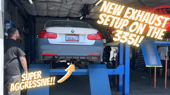 BMW F30 335I MUFFLER DELETE! (BEST BUDGET EXHAUST?)