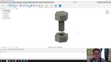 Thread, Offset Plane, and Project -Day 21 of 100 Autodesk Fusion 360 Journey