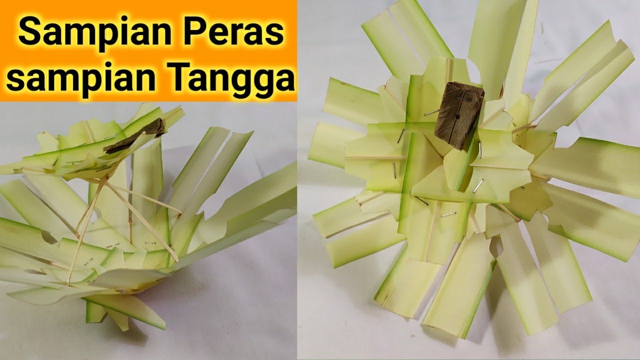 Cara Membuat Sampian Tangga | Sampian Peras