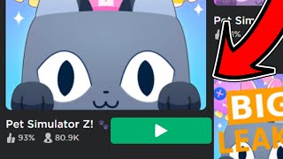 😱 Official Pet Simulator Z is COMING! (Made by BIG Games) 