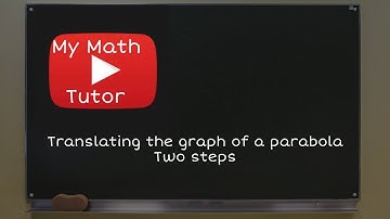 ALEKS | Translating the graph of a parabola: Two steps
