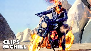 Ghost Rider Defeats Blackout And Roarke | Ghost Rider: Spirit of Vengeance