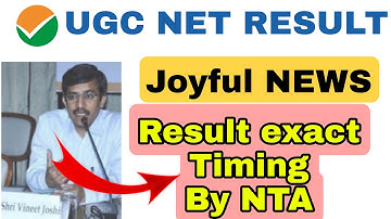 UGC NET Result out official released date || ugc net CUT-OFF|| ugc net Latest news today