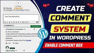 How to create live comment system in WordPress | How to add comment box in WordPress page