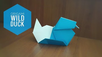 How to make Origami Wild Duck - Easy Tutorial