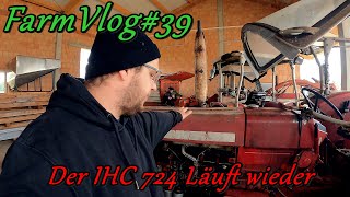 FarmVlog#39 | Der IHC 724 läuft endlich wieder 🤩| Fronthydraulik am 844 Undicht 🤔| Silage Beprobung
