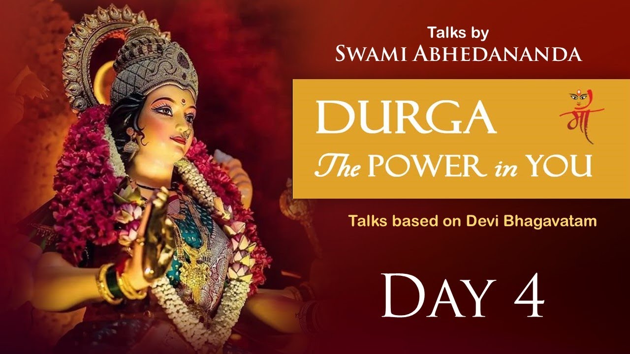 DURGA - The Power in You | Day 4 | Navaratri 2022 | Swami ...
