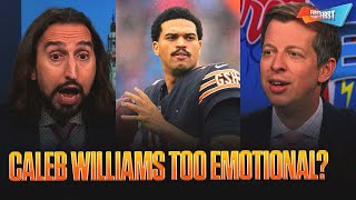 Caleb Williams ‘always going to show emotion’, Should the Eagles have ‘a firesale' this year? | FTF