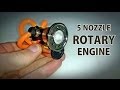 5 Nozzle Rotary Prototype Engine Test