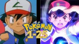 TODOS LOS OPENINGS DE POKÉMON EN CASTELLANO [1-25]