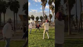 Palm trees 🌴 and a ball ⚽️! Just having fun!!! 🇺🇸#youtubepartner