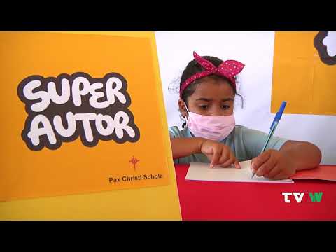 Fundação Terra realiza projeto "super autor", onde crianças escrevem seus próprios livros