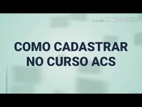 Como cadastrar no curso do AVASUS