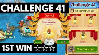 Merge Dragons Challenge 41 • 5m50s On 1st Win ☆☆☆