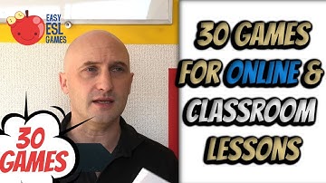 30 Games for Online and Classroom Lessons (Introducing New Words) - Videos For Teachers
