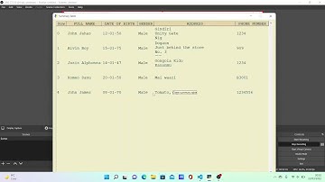 How to develop a database using python - Demo on what to expect - #pysimplegui #python - #0